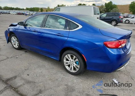 2016 Chrysler 200 Limited from USA, damaged, VIN 1C3CCCAB2GN170254